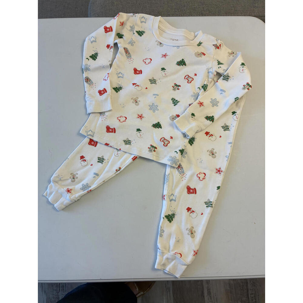 12/12 Kids Christmas Themed Pajama Set - Long Sleeve Top and Pants